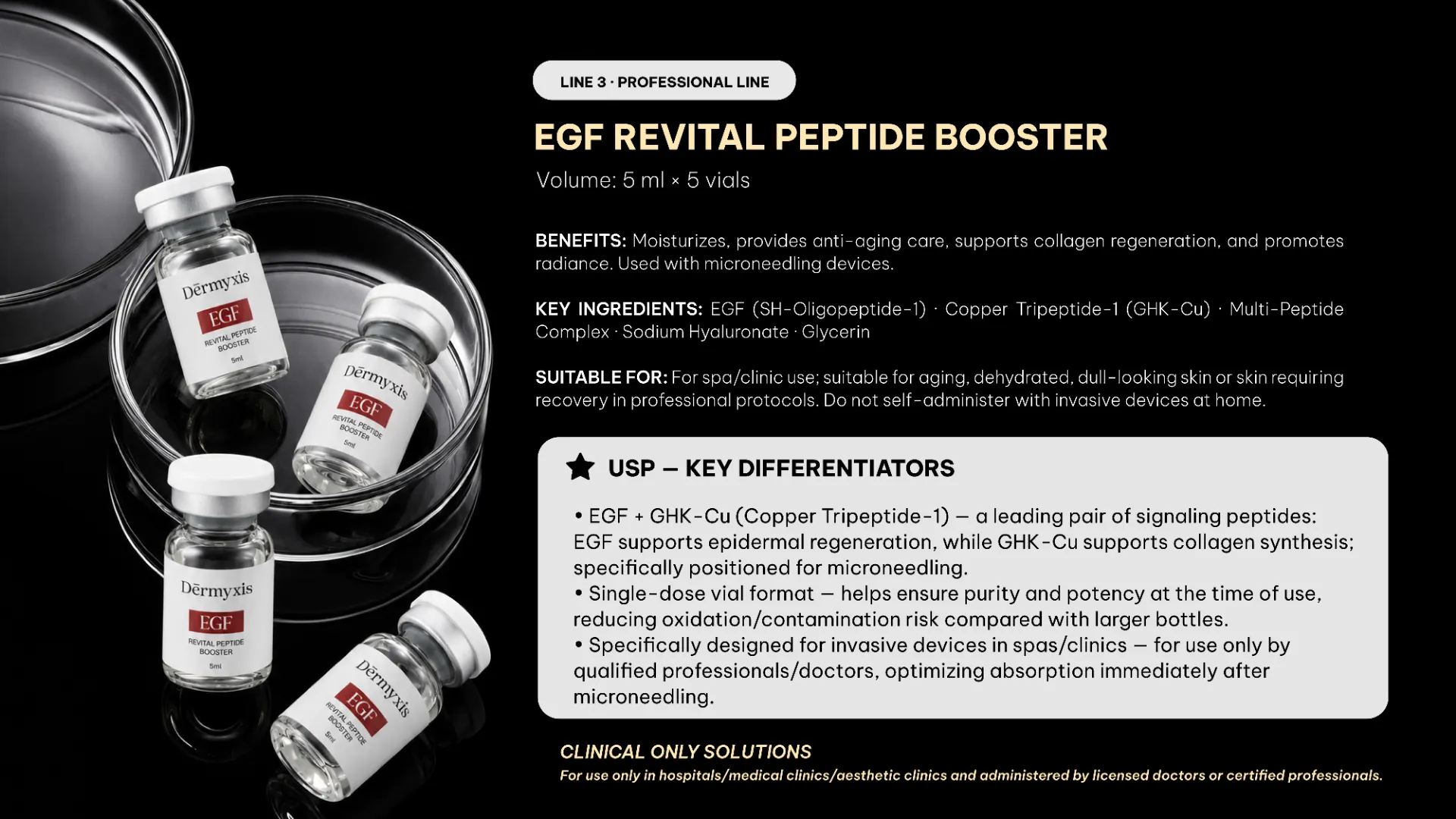 EGF Revital Peptide Booster benefits