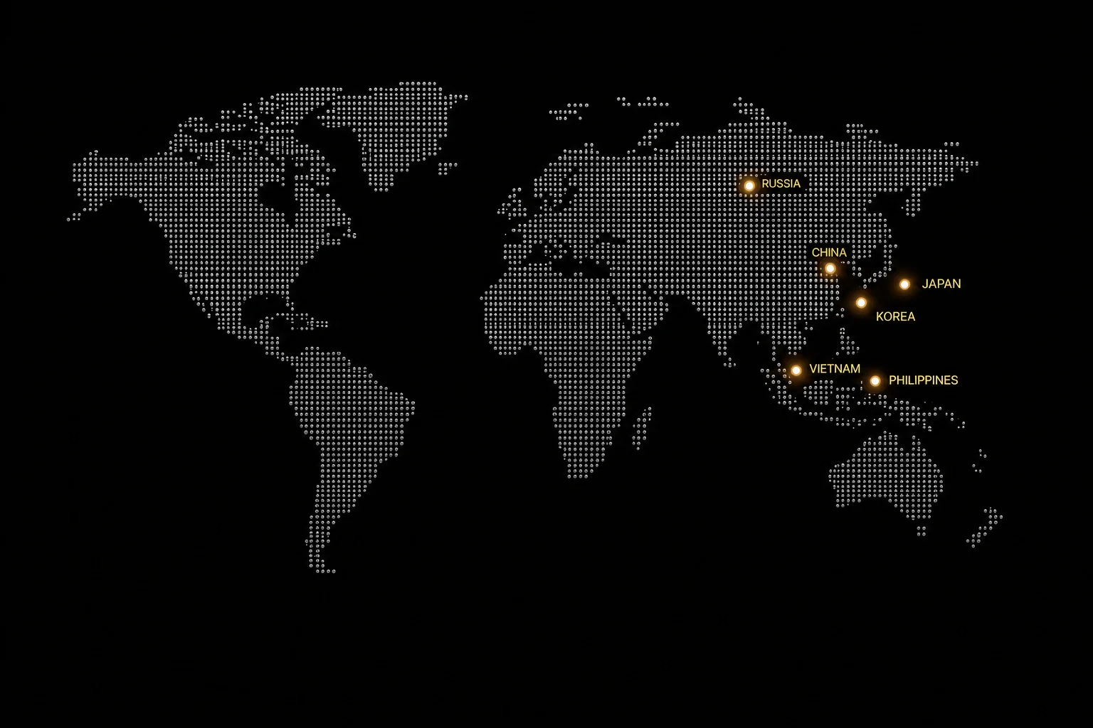 Global Presence Map