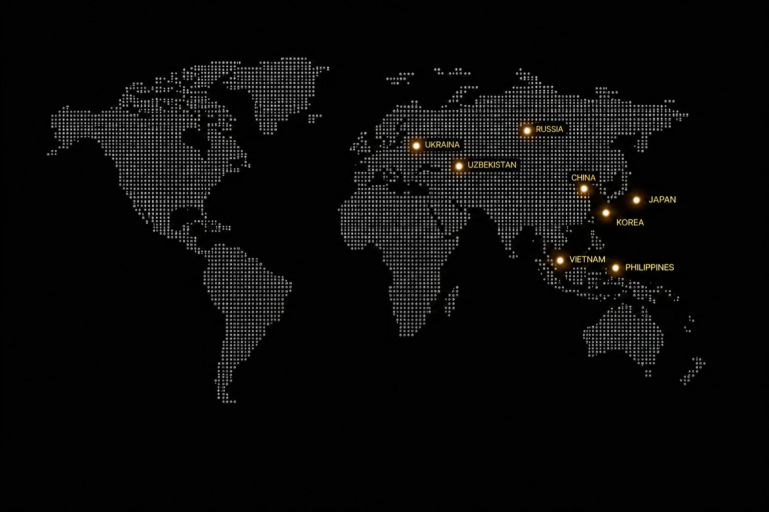 Global Presence Map